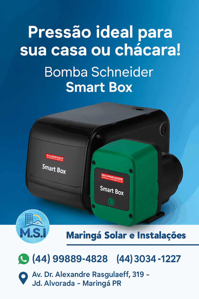 Bombas Schneider Smart Box